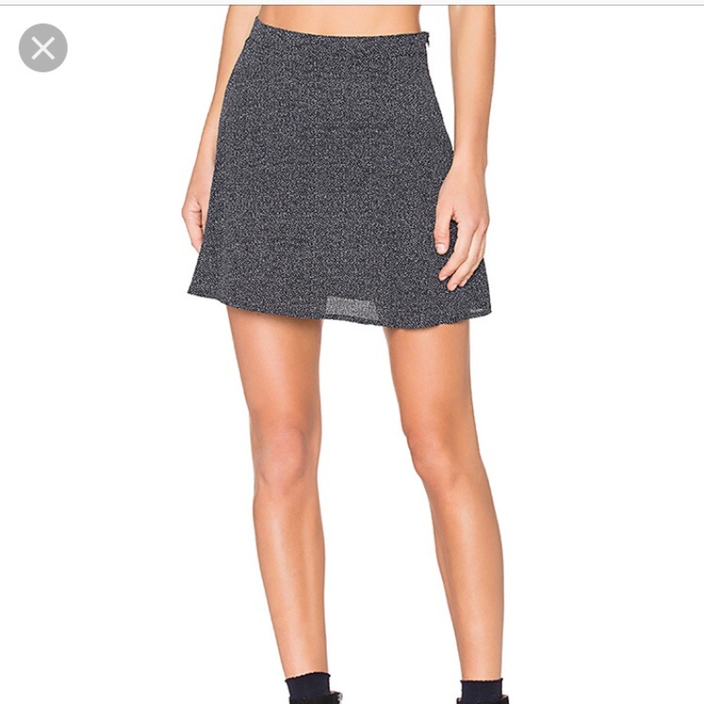 Lisakai Polka Dot Mini Skirt.